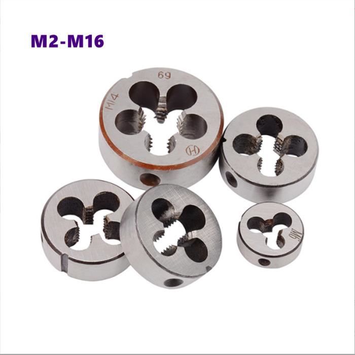 Burkit Matrice De Filetage Mu00e9trique M50 X 2, Filetage M50 X 2,0 Pour