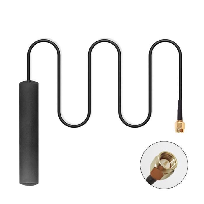 Adaptateur Antenne DAB/FM Pour Autoradio | Convertisseur SMB, Compatible Toutes Voitures | Installation Facile