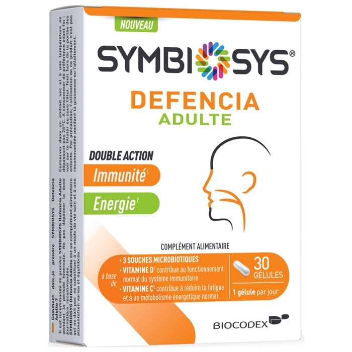Meilleurs prix pour Biocodex Defencia Symbiosys Adulte Boite 30 Comprimes