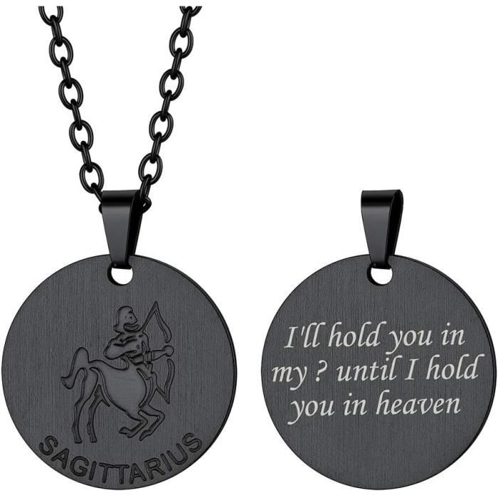 Collier à Pendentif Signe Astrologique Poissons En Acier Inoxydable - Foto 6