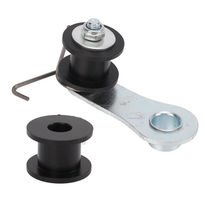 Tendeur De Chaîne Vélo Single-speed - Réglage Ressort, Poulie Flottante - Noir, Rouge, Or - Pour Terrains Accidentés