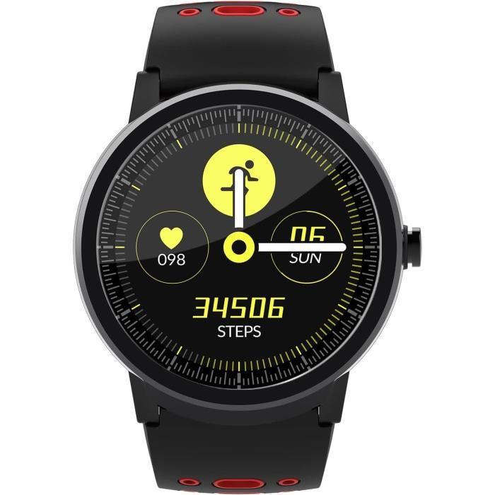 Montre Connectée Femme LIGE 1.47 Pouces - Appels Bluetooth, Monitoring Santé, 24 Modes Sport, étanche IP68