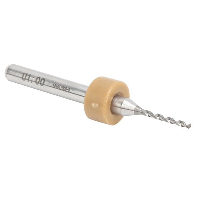 Kit De 10 Forets 0.4 Mm En Carbure Tungstène - Pour Nettoyage Buse Imprimante 3D, Perçage PCB, Acier, Cuivre, Plastiques Forets Carbure Tungstène 0.4mm