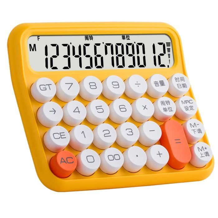 Mr. Pen - Calculatrice à interrupteur mécanique, 12 chiffres