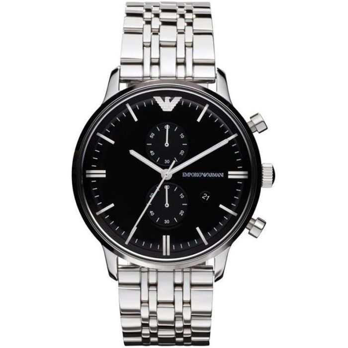 Montre Homme Emporio Armani New Retro AR0389 Acier Achat vente