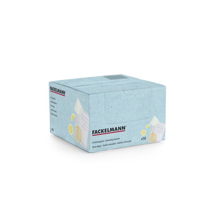 Boîte de 250 rince doigts au citron Fackelmann Boîte de 250 rince doigts au citron Fackelmann