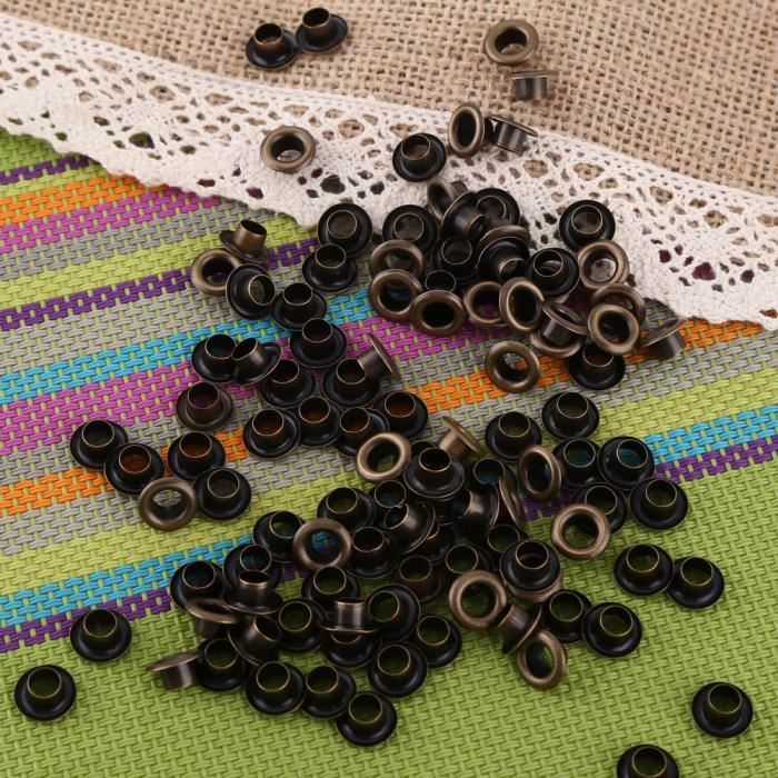 Lot De 100 œillets De Pêche En Laiton – Guides à Vis, 3 Tailles, Acier Inoxydable, Pour Carpe Et Bar, Eau Douce Et Salée