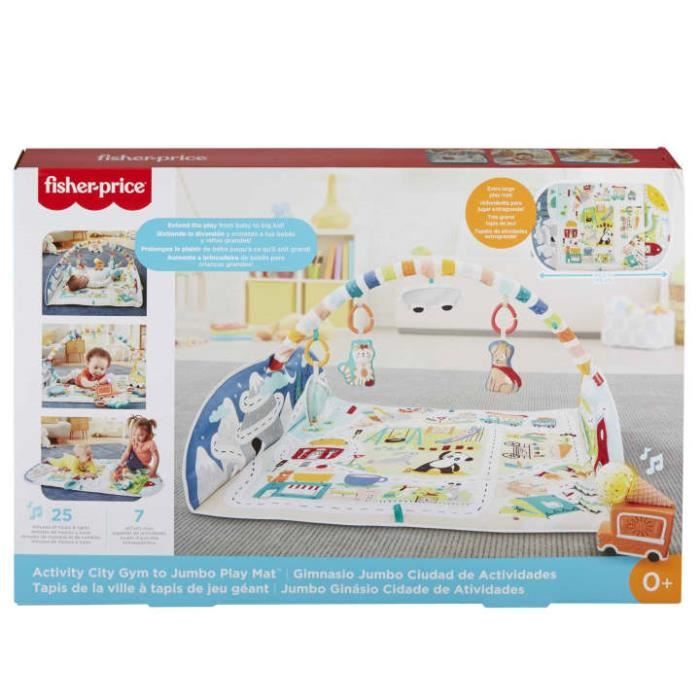 Fisher-Price – Mon tapis découvertes évolutif