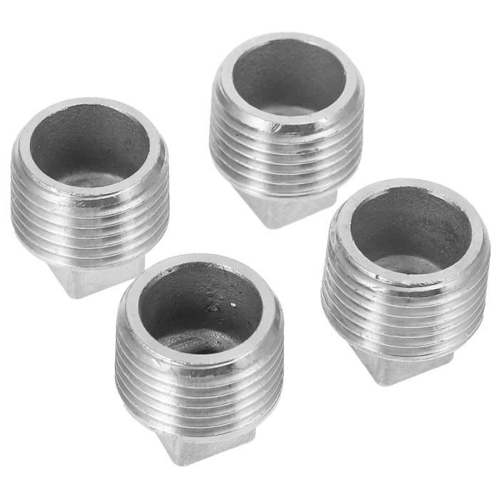 G1/4 Interne Hex Tête Tuyau Raccord 4 Paquet Mâle Fil Bouchon, g1/4 bouchon