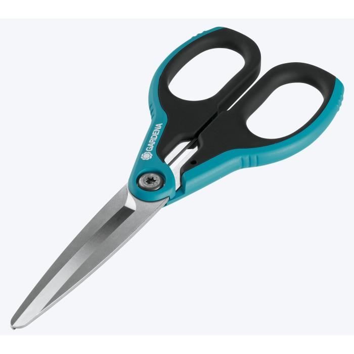 GARDENA Ciseaux coupe tout SnipSnap – Taille – Lames franches affûtées inox – Résistant rouille – Garantie – 8705 20