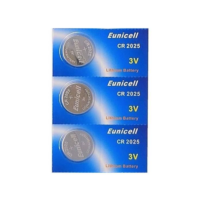 7 Piles Duracell CR2025 - Lithium Haute Pureté - Durée De Conservation Jusqu'à 10 Ans