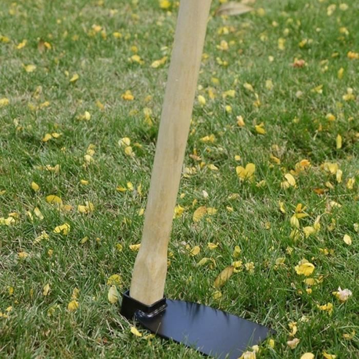 Binette De Jardin Manuelle - Houe En Acier Avec Manche En Bois Pour Désherbage & Sol