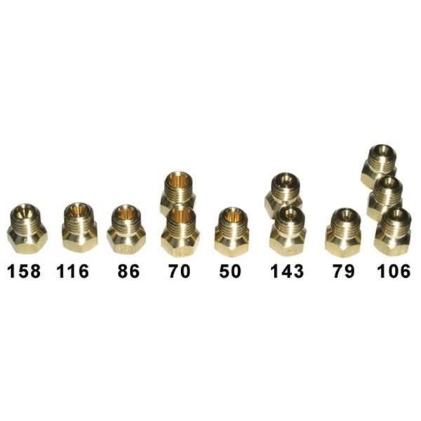 Kit dinjecteurs Ariston Indesit C00114463 Butane Gaz Accessoires de four