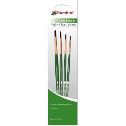 Pinceaux Humbrol Marte Pour Modélisme - Lot De Pinceaux De Qualité Pour Peinture Maquettes, Figurines