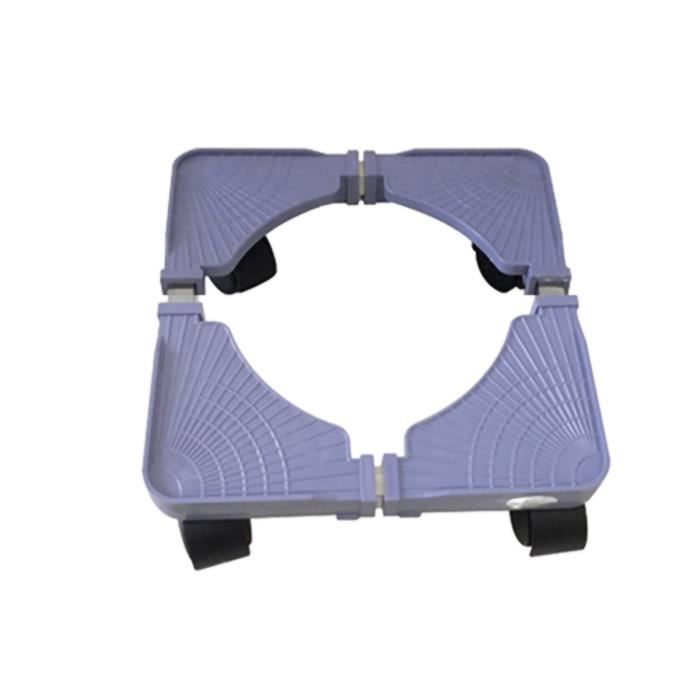 Paire De Supports à Roulettes Argent Pour Appareil électroménager, Réf 00672