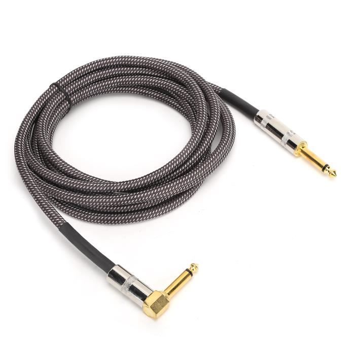 Yewseas Câble Guitare, Jack Guitare Electrique 6.35mm, Cable Jack