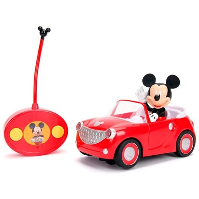 Voiture Radiocommandée - JADA TOYS - MICKEY Roadster - Licence Disney - Rouge - Extérieur