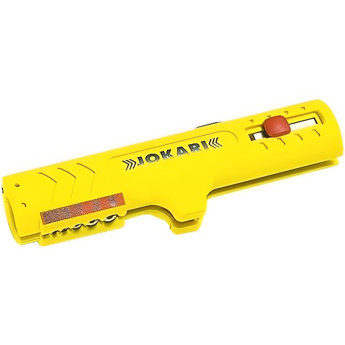 Dénude-câble n°15 - JOKARI - A dénuder - Jaune - 8 à 12 mm - 02 à 4 mm2