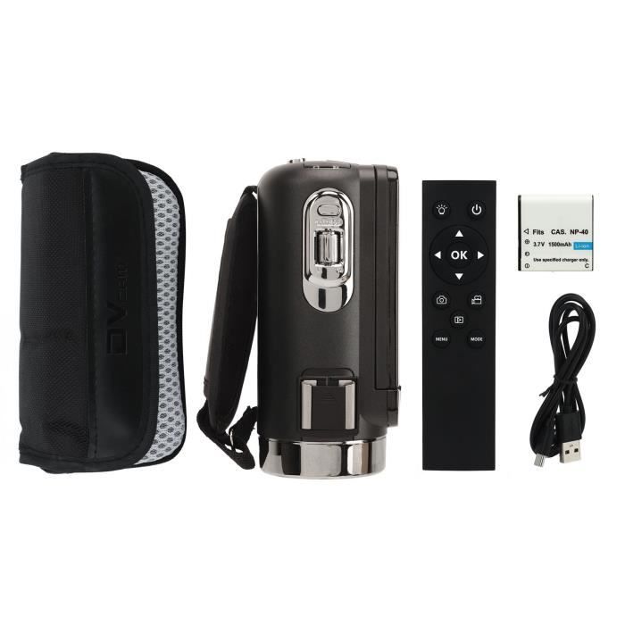 Appareil Photo Numérique Compact 48MP 4K - Écran 2,4 Pouces, Zoom 16X - Parfait Pour Débutants, Voyages & Vlogs (Carte SD Non Incluse)