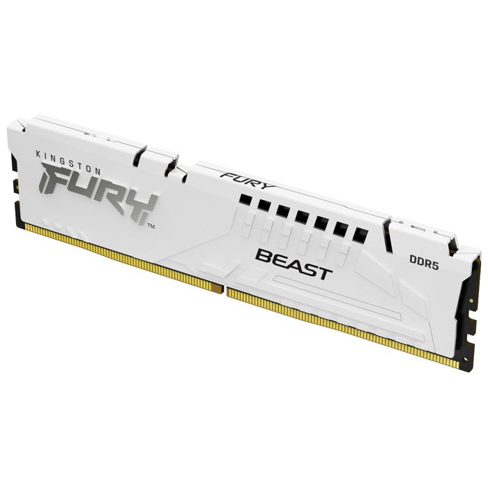 Mémoire RAM KINGSTON DIMM 32GB 5600 DDR5 - FURY Beast WHT