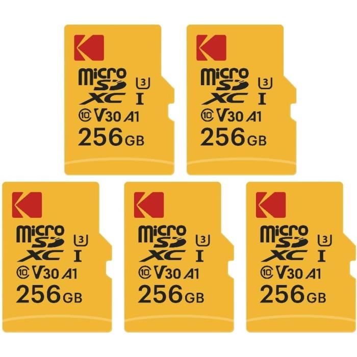 KODAK Micro SD Pack de 3 - vue 8