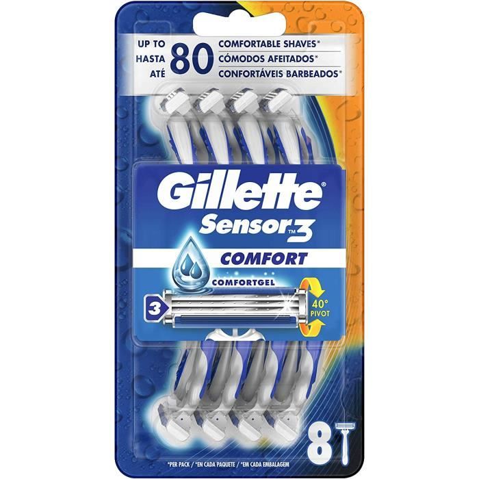 Rasoir Manuel Homme - Limics24 - Sensor3 Jetable - Cdiscount Au quotidien