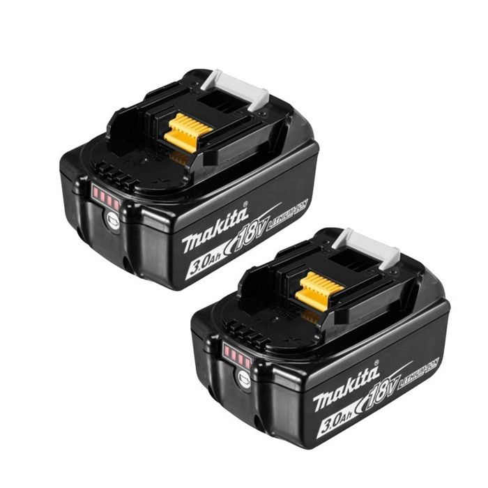 Lot de 2 batteries 18V Li Ion LXT 3 0 Ah MAKITA BL1830BX2 - vue 2