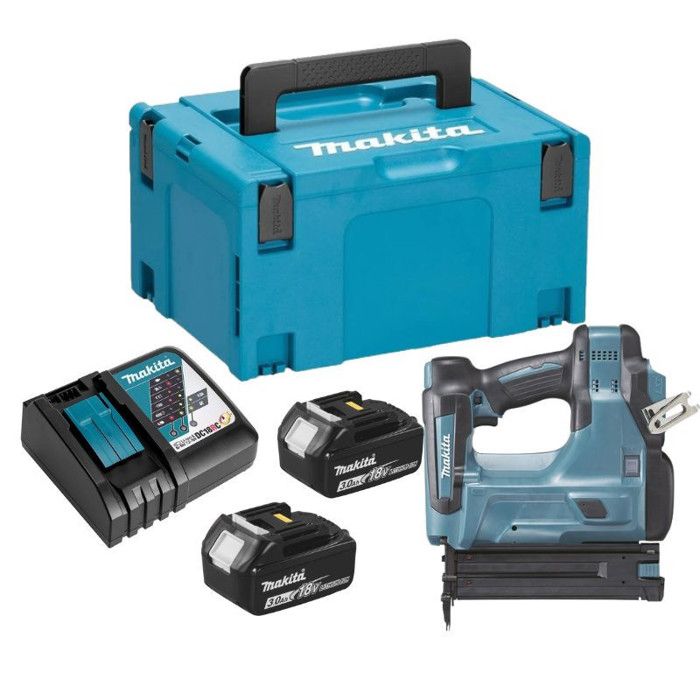 Cloueur à minibrads 18V Li Ion 2x30 Ah en Makpac MAKITA DBN500RFJ
