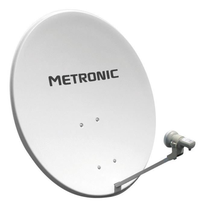 Antenne satellite parabolique fibre composite 70 cm, ELAP | Leroy Merlin