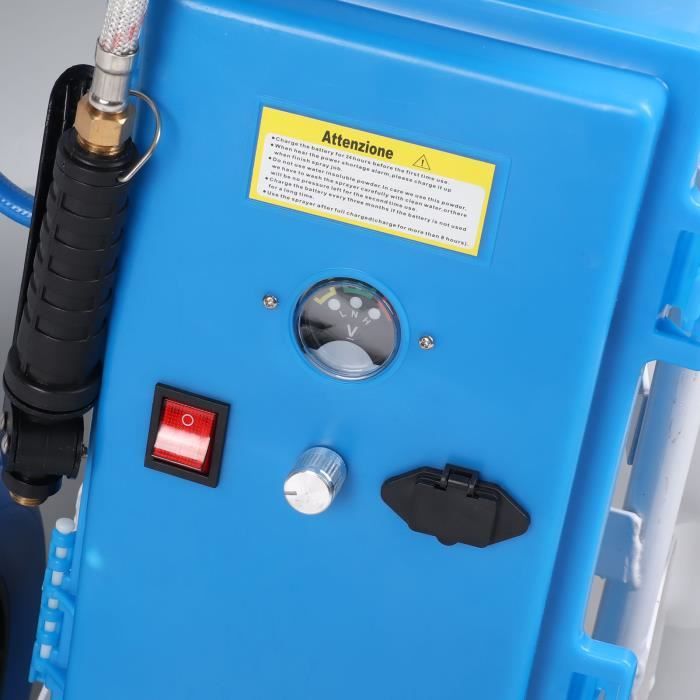 Pulvérisateur électrique 5L Sur Batterie - Portable Avec Bandoulière, 3 Buses & Perche Réglable - Idéal Jardin & Extérieur - 5
