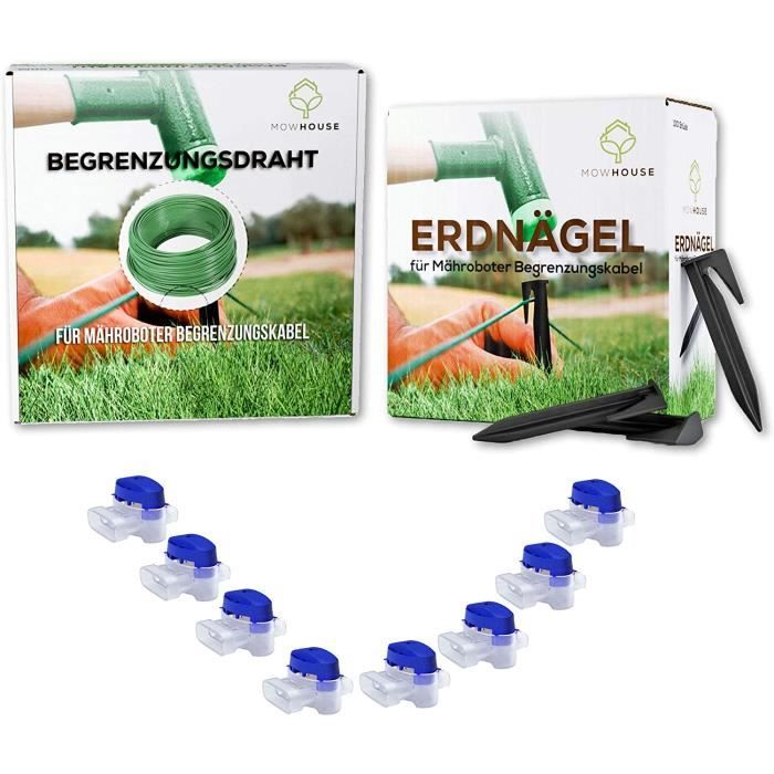 Flymo 1200 R Comp. Clous à Crochet Tondeuse Robotique