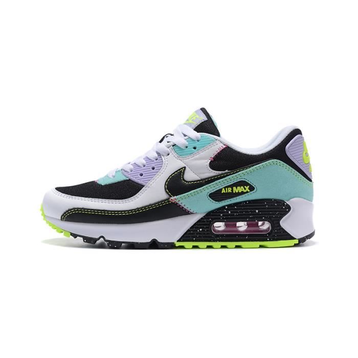 Baskets Nike Air Max 90 pour hommes AUTREMENT Vert blanc noir
