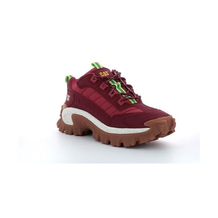 Basket basse - CATERPILLAR - Intruder - Homme - Cuir - Rouge