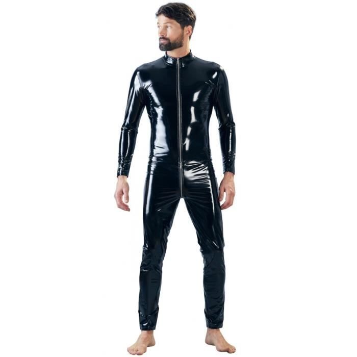 Combinaison Intégrale En Silicone Pour Femme Grande Taille - Style Croisé Effet Seconde Peau