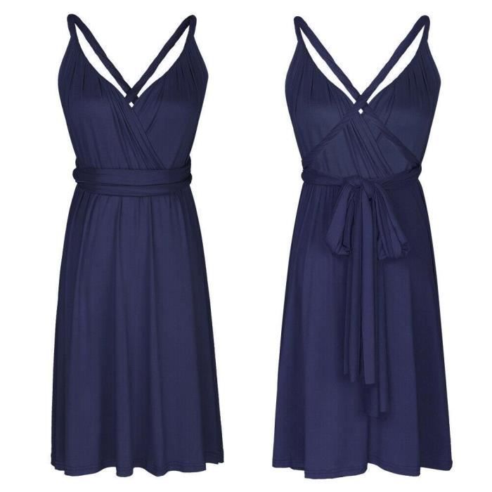 Robe Infinity Multi-Way - Robe Convertible Longue Pour Mariage, Soirée Ou Événement Élégant