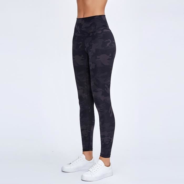 Legging de Sport Taille haute Femme - JUNE Noir