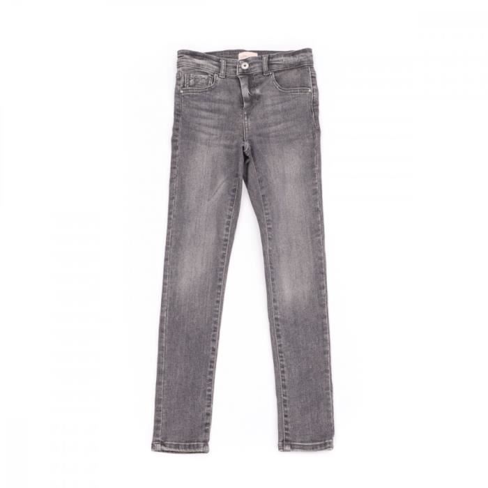Jean Fille Catimini Taille 20 (50/51 Cm) - Gris, Coupe Wide Leg, Neuf Avec étiquettes