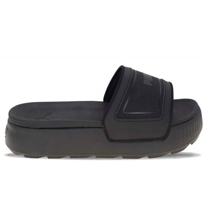 Puma Karmen Slide Claquette pour Femme 389073-01 Noir