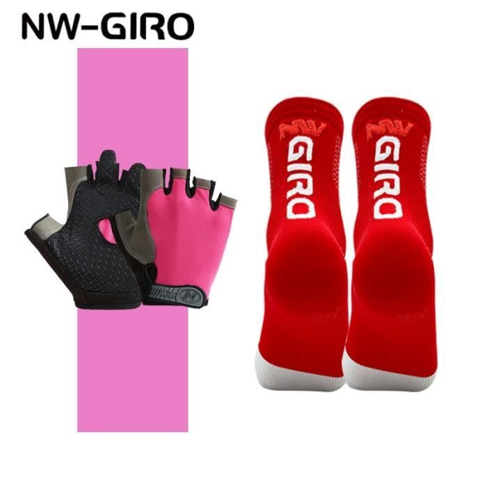 Chaussettes Cyclisme VTT Tasco Ridgeline Checkmate - Noir/Gris/Orange - Taille LG/XL (Neuf Sans étiquettes)