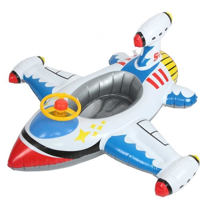 Flotteur Réservoir Gonflable Avec Canon à Eau – Siège Piscine 110x85x50 Cm – PVC 0,25 Mm – Jeux Aquatiques Adultes Enfants – Été
