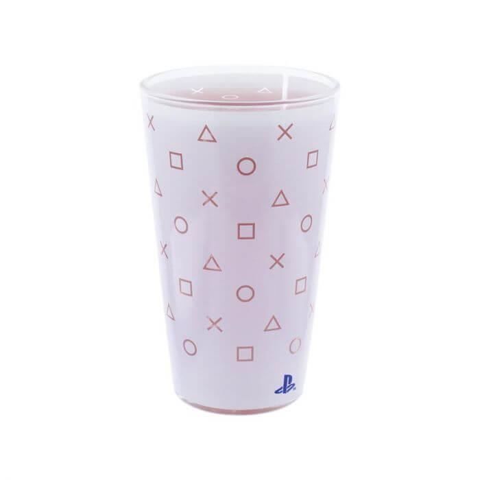 Verre - Playstation - PS5 - Rose - Blanc - Verre plat