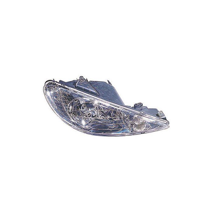 Phare avant droit PEUGEOT 206 de 1998 a 2009 H7+H7