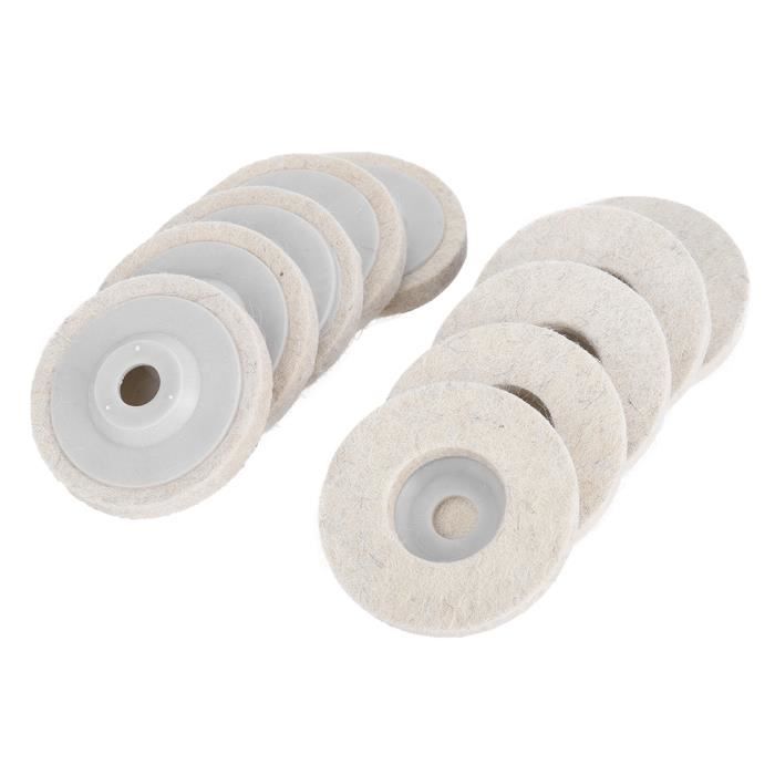 Ensemble 11 disques 115 ponçage et polissage pour meuleuse d'angle