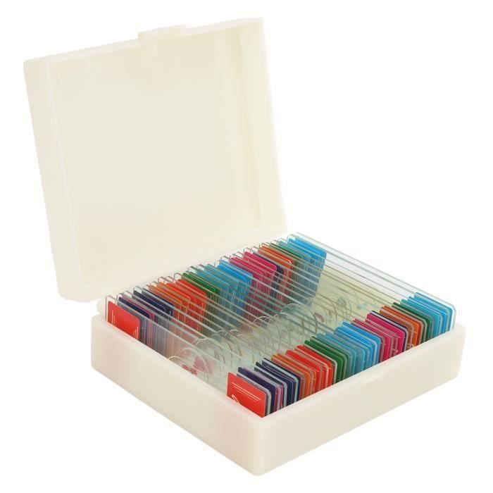 Lot De 72 Lames De Microscope En Verre Jorvet - Format 1x3 Pouces, Idéales Pour Préparations