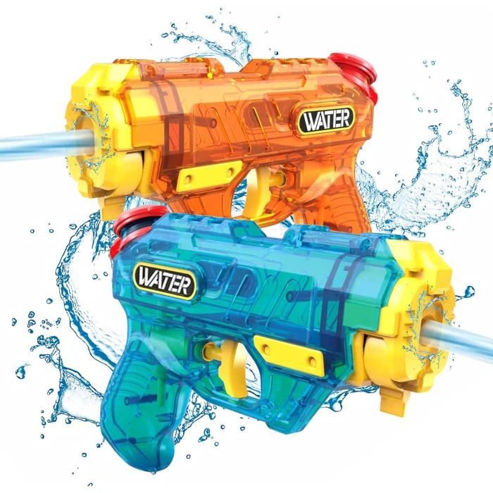 Sternstunde 2pcs Pistolet A Eau, avec 300ml Chacun Et Une Port?�E De 8-10m Pistolet A Eau 
