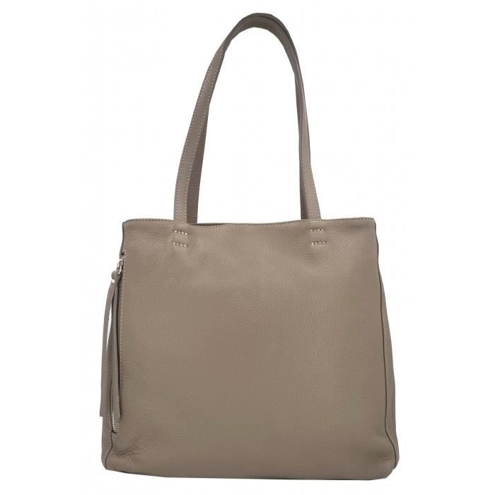 Sac à Main Vintage En Cuir Sylvain Lefebvre - Look Coursier, Bandoulière Marron, Occasion