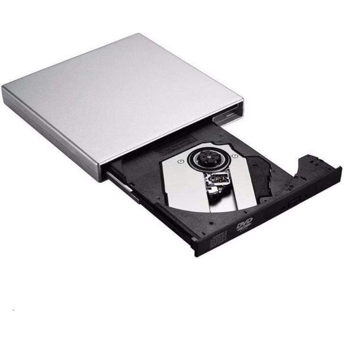 Lecteurs Cd Lecteur De Dvd De Cd Portable, Usb 2.0 Drive Slim CdVcd