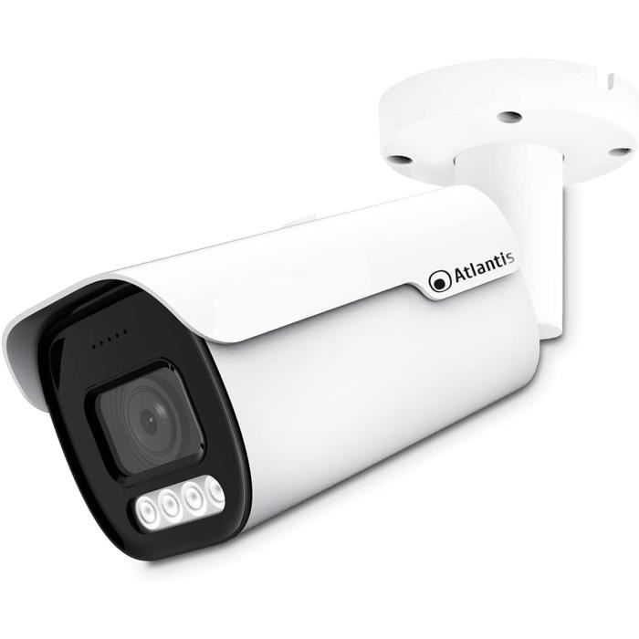 Videocamera IP Poe Bullet Atlantis Ultraplex A11-UX826A-BPV – 3MP, 1920x1080, IR 5 Array LED Fino A 30mt, Varifocale 2.8-12mm, Outdoor IP66 - 2