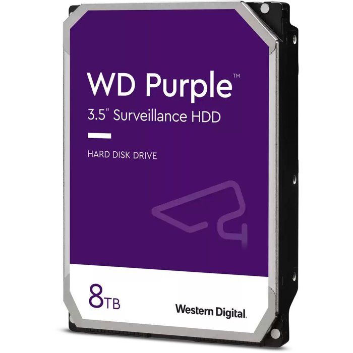 WD Purple - WD85PURZ - Disque dur - 8 To - 35 - 5640 tr/min