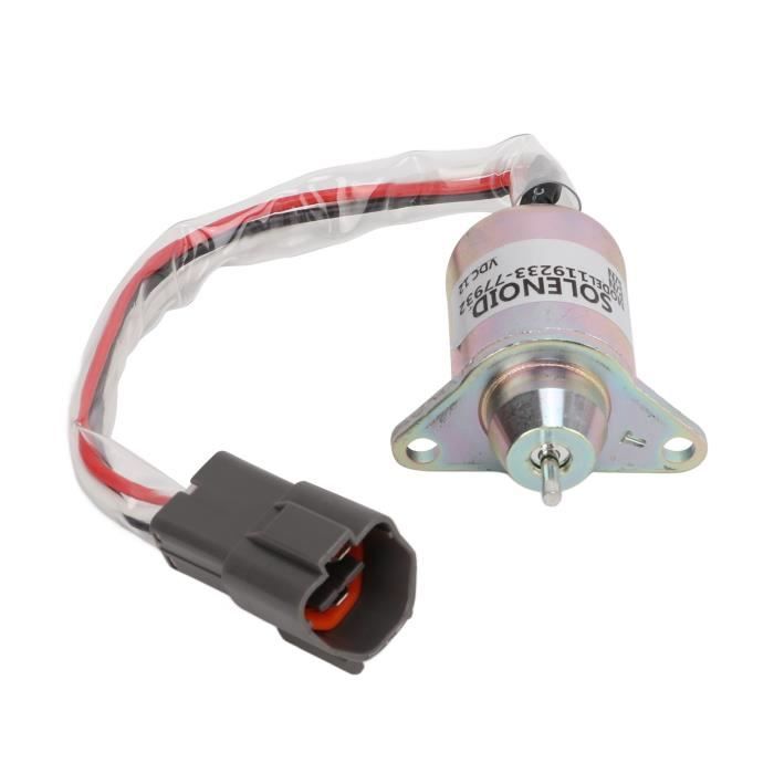 Vanne D'Arrêt Carburant Tomasetto 12V - Pour Essence Et Diesel - Raccords 6-8mm